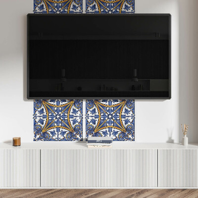 Obdélníkový panel na zeď Roślinne ornamenty w harmonijnym stylu