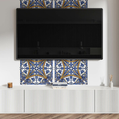 Obdélníkový panel na zeď Roślinne ornamenty w harmonijnym stylu