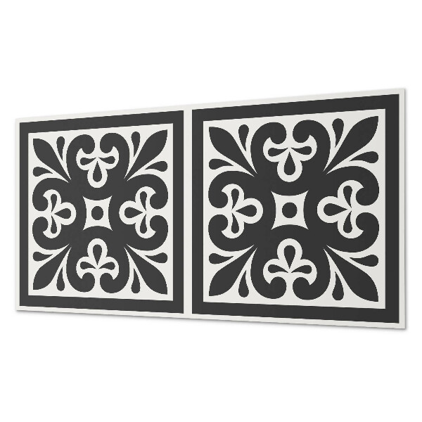 Obdélníkový obkladový panel Motyw z wyszukanymi detalami