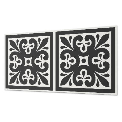 Obdélníkový obkladový panel Motyw z wyszukanymi detalami