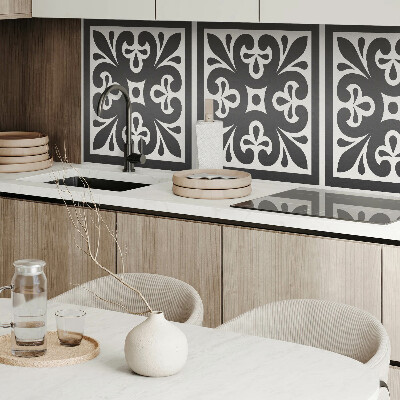 Obdélníkový obkladový panel Motyw z wyszukanymi detalami