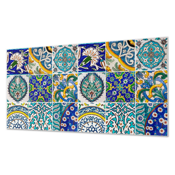 Obdélníkový obkladový panel Mozaikowe wzory ceramiczne