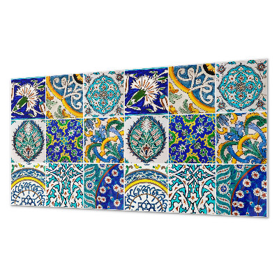 Obdélníkový obkladový panel Mozaikowe wzory ceramiczne