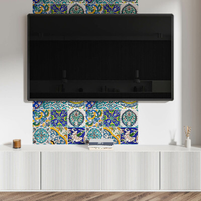 Obdélníkový obkladový panel Mozaikowe wzory ceramiczne