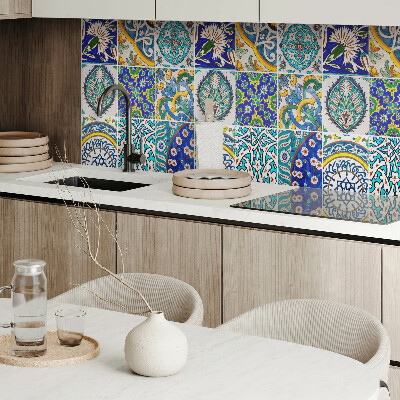 Obdélníkový obkladový panel Mozaikowe wzory ceramiczne