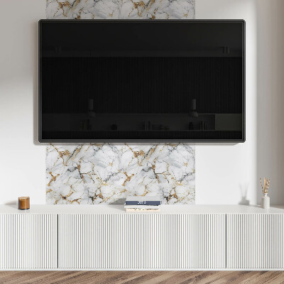Obdélníkový nástěnný panel Marmurowy motyw w eleganckim stylu