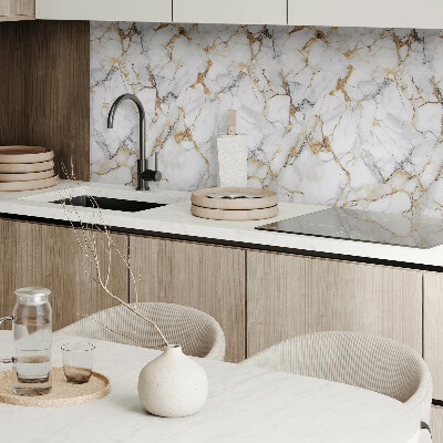 Obdélníkový nástěnný panel Marmurowy motyw w eleganckim stylu