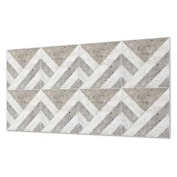 Obdélníkový nástěnný panel Wzór geometryczny w kafelkach