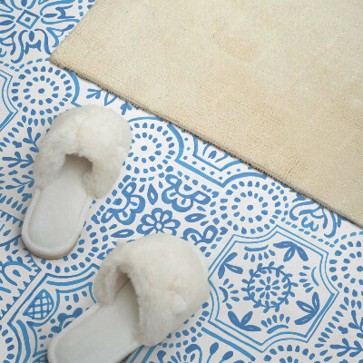 Obdélníkový panel na zeď Kratkowane wzory ceramiczne