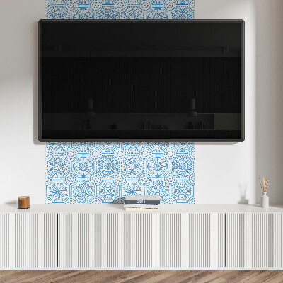 Obdélníkový panel na zeď Kratkowane wzory ceramiczne