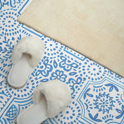 Obdélníkový panel na zeď Kratkowane wzory ceramiczne