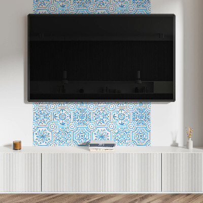 Obdélníkový panel na zeď Kratkowane wzory ceramiczne