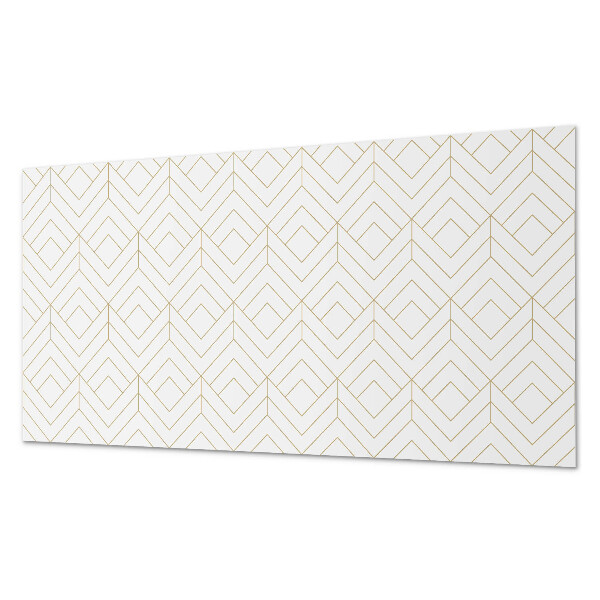Obdélníkový obkladový panel Wzór rombowy w stylu geometrycznym