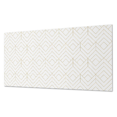 Obdélníkový obkladový panel Wzór rombowy w stylu geometrycznym