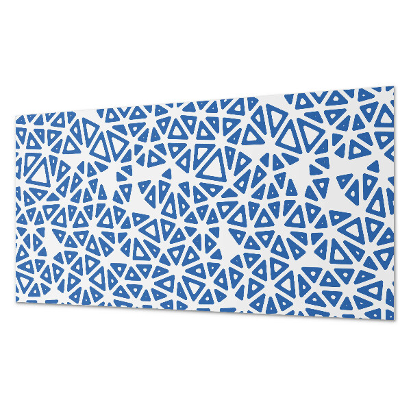 Obdélníkový nástěnný panel Geometryczny motyw trójkątów