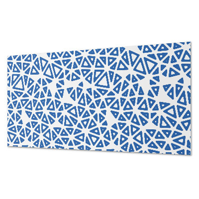 Obdélníkový nástěnný panel Geometryczny motyw trójkątów