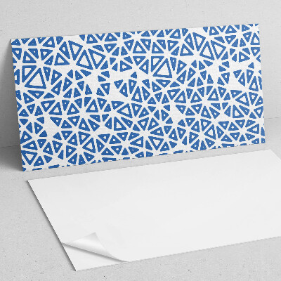 Obdélníkový nástěnný panel Geometryczny motyw trójkątów