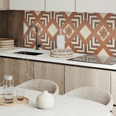 Obdélníkový nástěnný panel Geometryczne inspiracje w nowoczesnym stylu