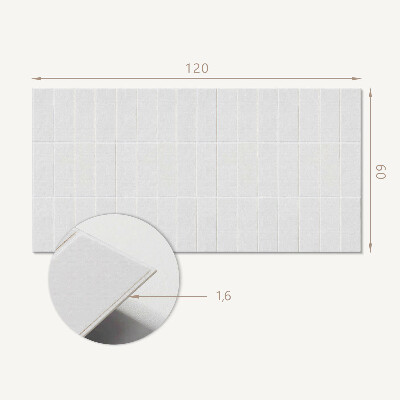 Obdélníkový obkladový panel Minimalistyczna