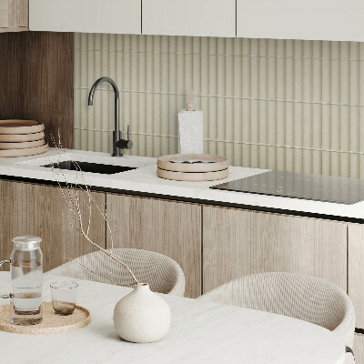 Obdélníkový panel na zeď Pionowe pasy w eleganckim stylu