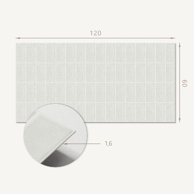 Obdélníkový nástěnný panel Geometria prostokątnych układów