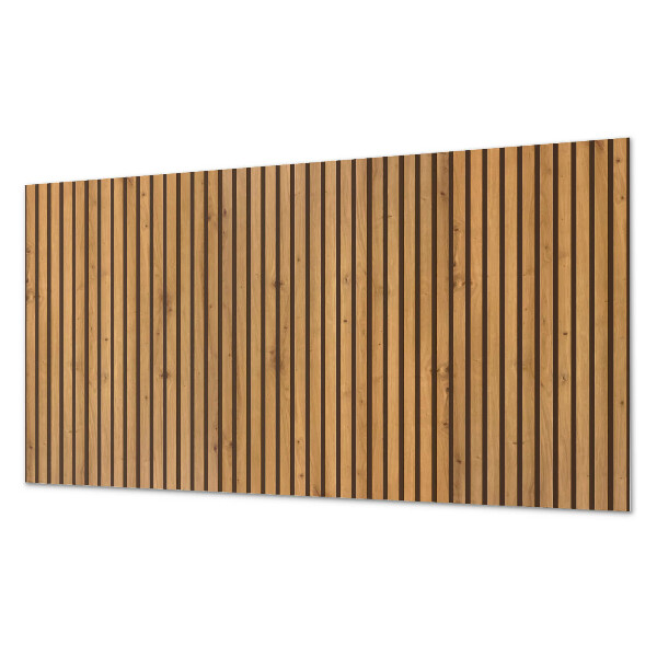 Obdélníkový nástěnný panel Naturalne pionowe deski w odcieniu drewna
