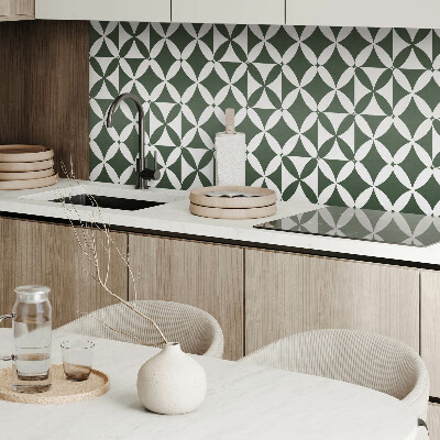 Obdélníkový panel na zeď Wzór w geometryczną szachownicę