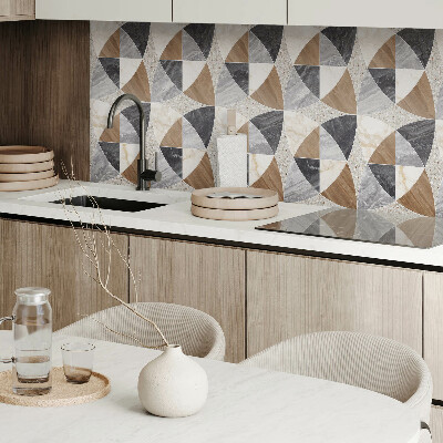 Obdélníkový nástěnný panel Wzór kafli w geometrii