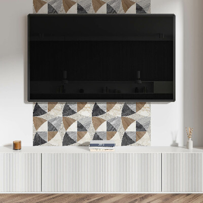 Obdélníkový nástěnný panel Wzór kafli w geometrii