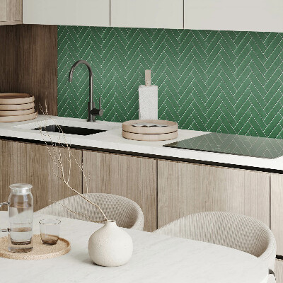 Obdélníkový obkladový panel Jodełkowy motyw na ceramice