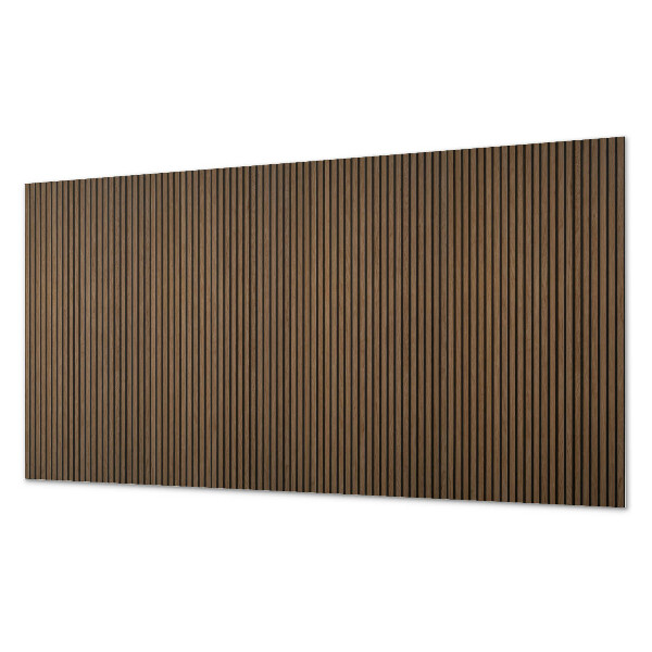 Obdélníkový nástěnný panel Pionowe deski w naturalnym stylu