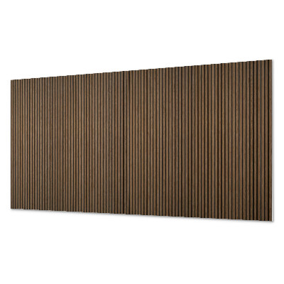 Obdélníkový nástěnný panel Pionowe deski w naturalnym stylu