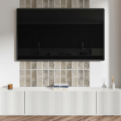 Obdélníkový obkladový panel Geometryczne płytki