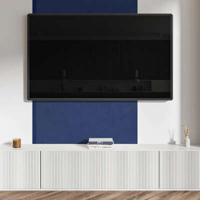 Obdélníkový nástěnný panel Granatowy Motyw Graficzny