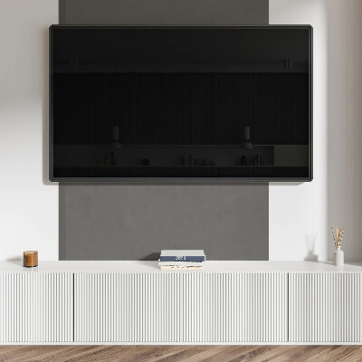 Obdélníkový panel na zeď Szary Ton w Minimalistycznym Stylu