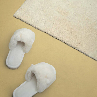 Obdélníkový panel na zeď Pastelowy odcień żółtego