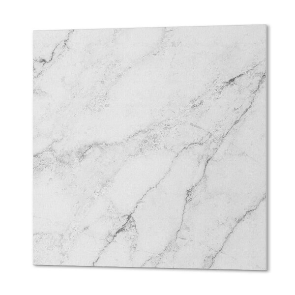 Čtvercový nástěnný panel Elegance bílého mramoru