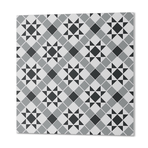 Čtvercový obkladový panel Geometrické tvary s hvězdami