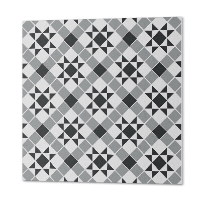Čtvercový obkladový panel Geometrické tvary s hvězdami