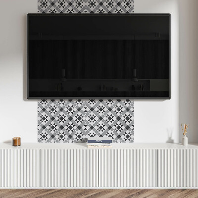 Čtvercový obkladový panel Geometrické tvary s hvězdami