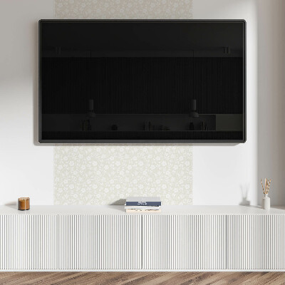 Čtvercový nástěnný panel Rostlinný vzor