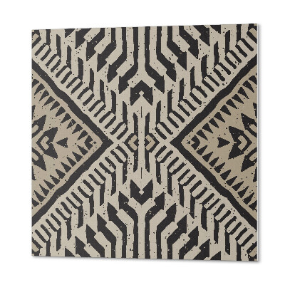 Čtvercový obkladový panel Stylový geometrický vzor s čarami