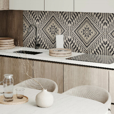 Čtvercový obkladový panel Stylový geometrický vzor s čarami