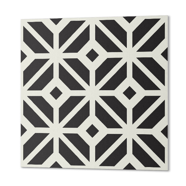 Čtvercový panel na zeď Kosočtvercová geometrie v moderní verzi