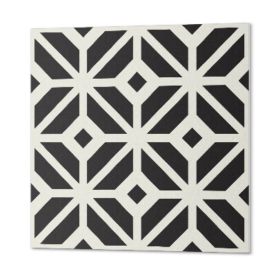Čtvercový panel na zeď Kosočtvercová geometrie v moderní verzi