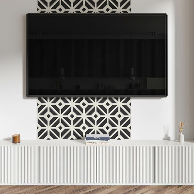 Čtvercový panel na zeď Kosočtvercová geometrie v moderní verzi
