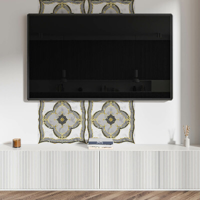 Čtvercový obkladový panel Rafinovaný design s bohatým zdobením