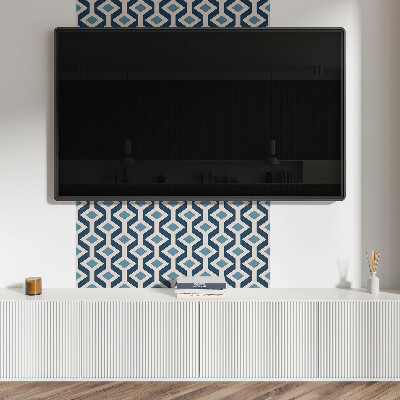Čtvercový panel na zeď Geometrický styl kosočtverec vzor