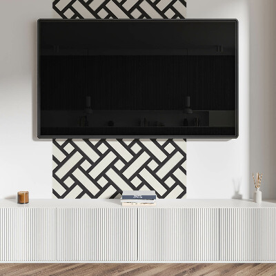 Čtvercový obkladový panel Spleť geometrických tvarů