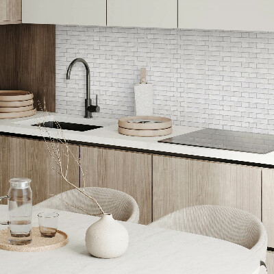 Čtvercový nástěnný panel Cihlové akcenty v designu